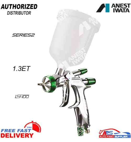 Anest Iwata LS400 1.3ET Series 2 Non-Digital Spray Gun – Professional HVLP